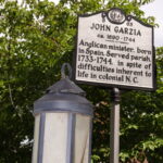 Street sign historic bath NC 2